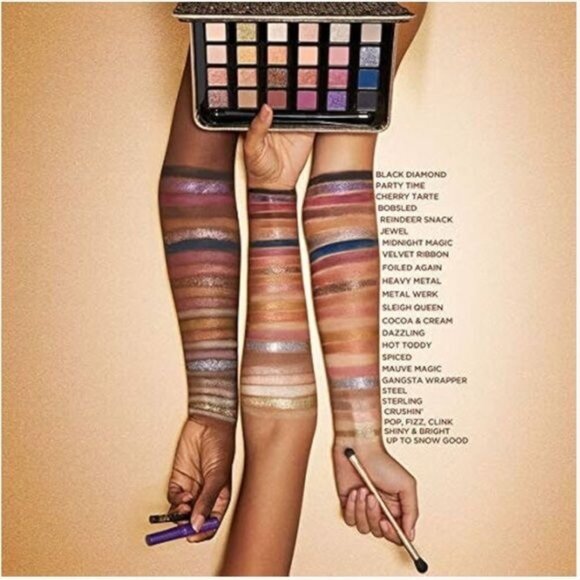 NIB TARTE LIMITED EDITION WINTER WONDERLAND LUXE EYESHADOW PALETTE AND MINIS SET - Picture 7 of 15